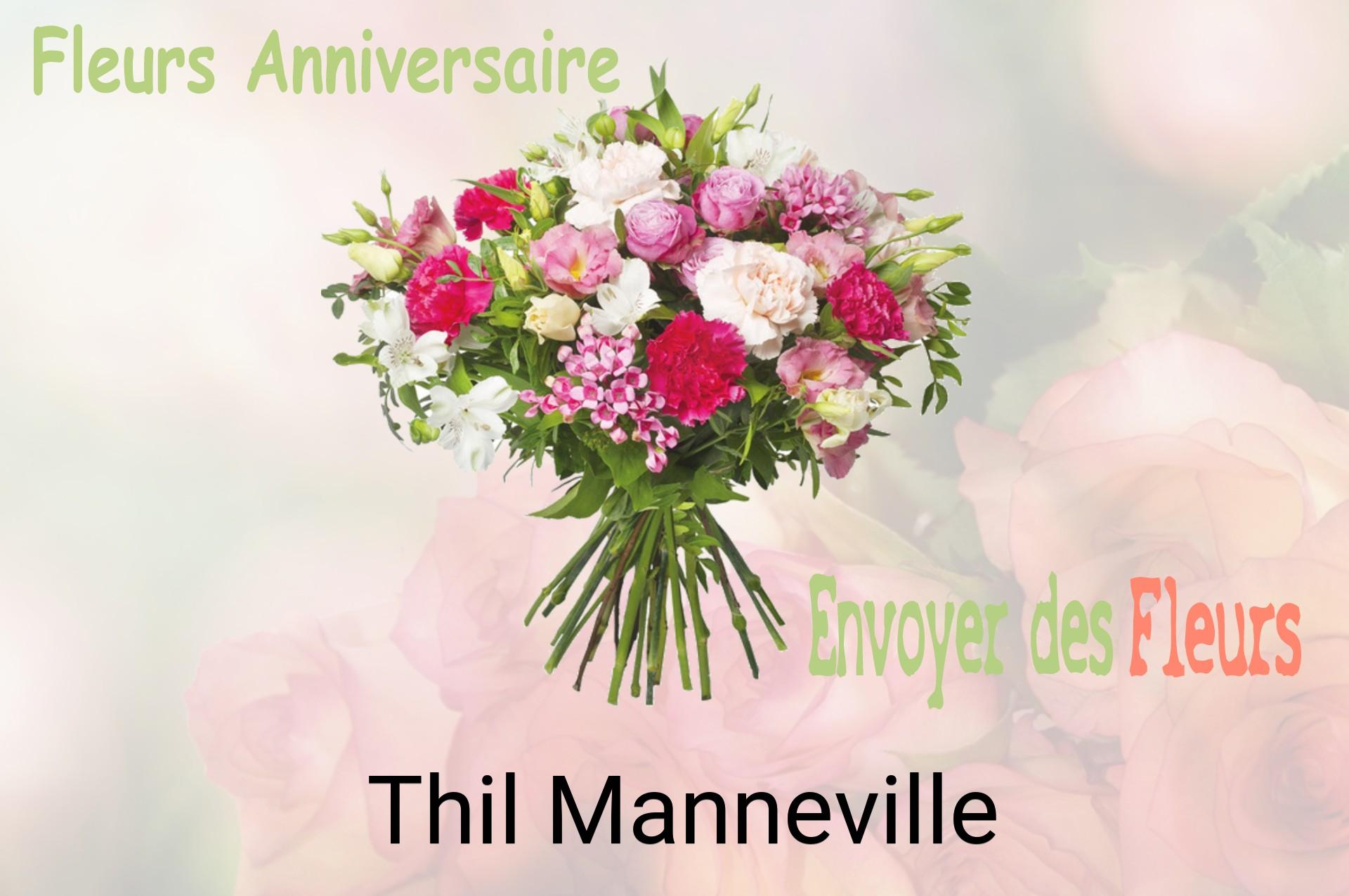 Bouquet de fleurs d’anniversaire livré à Thil-Manneville