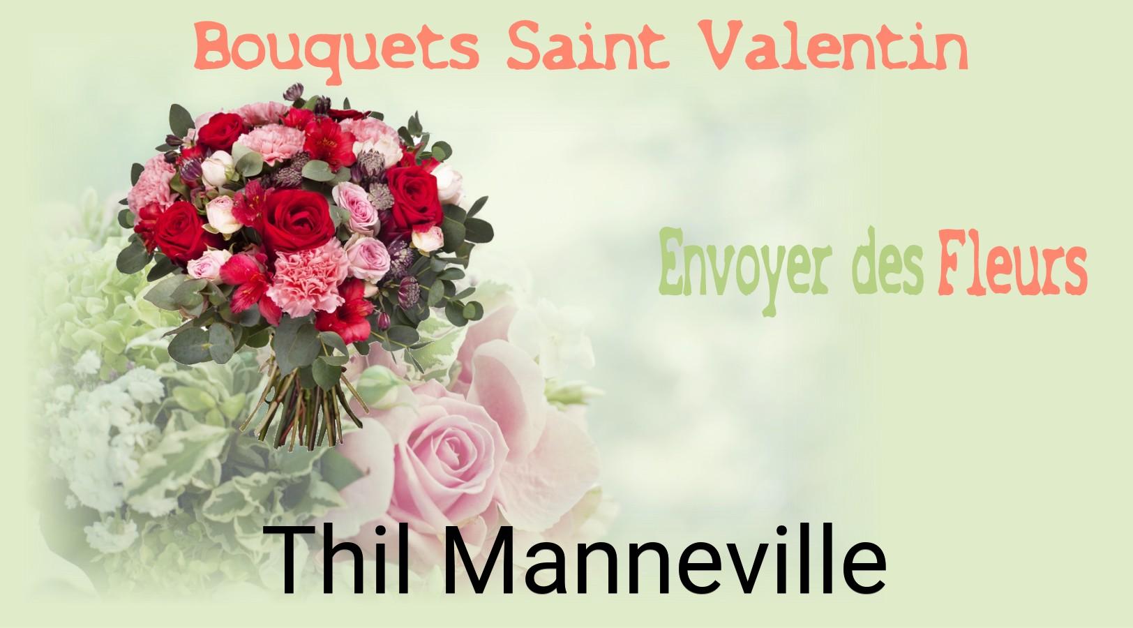 Roses de Saint-Valentin livrées à Thil-Manneville